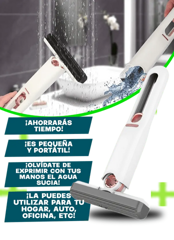 Mini Mopa Trapeador Auto Exprimible Portátil Hogar Plegable