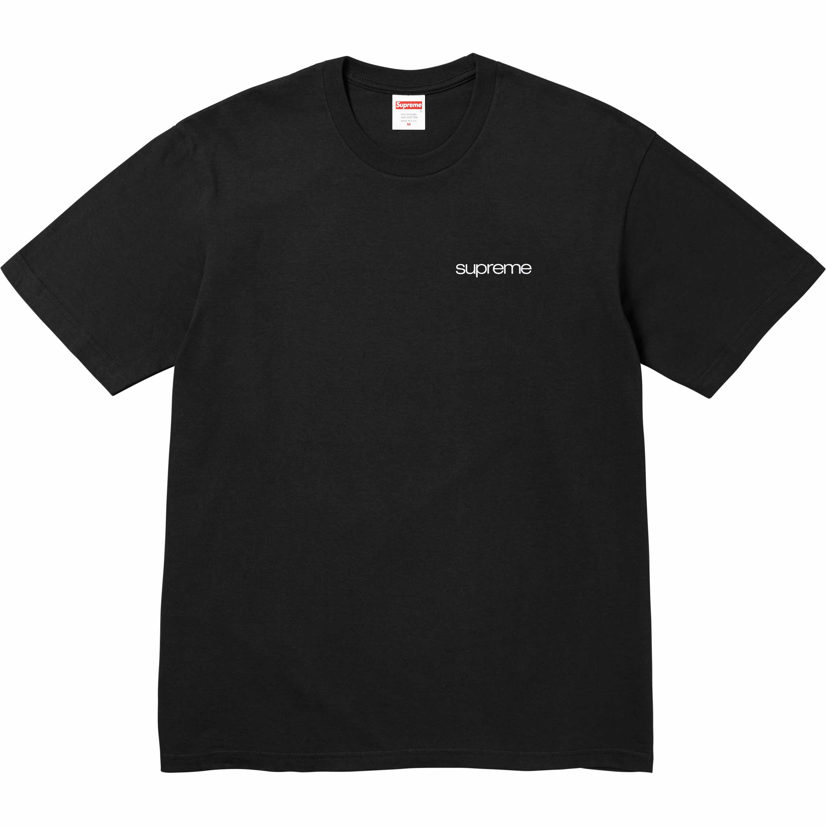 Supreme New York T-Shirt Black