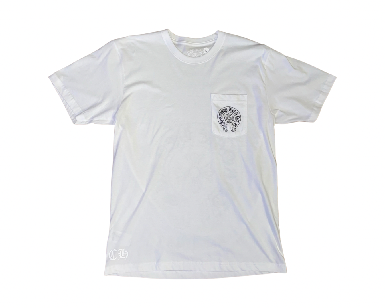 Chrome Hearts Horse Shoe Las Vegas T-Shirt White - NOBLEMARS