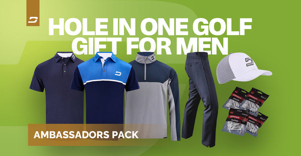 Coffret cadeau personnalisé : Cadeau de golf Hole in One pour hommes