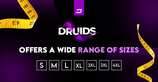 Druids Offers A Wide Range Of Sizes