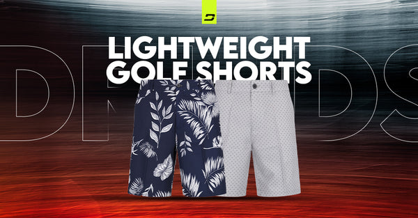 Muévete rápidamente con pantalones cortos de golf ligeros