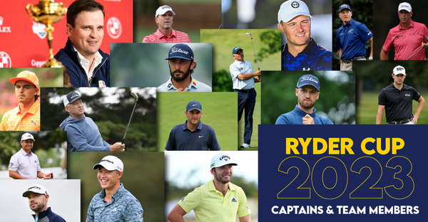 Capitanes y miembros del equipo de la Ryder Cup 2023