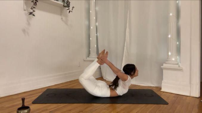 Bow Pose 2 Yoga for Muscle Recovery