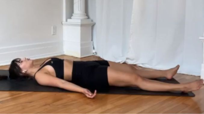 Corpse Pose- Vinyasa Yoga