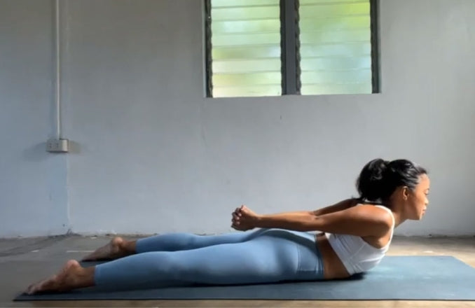 Hidden Lotus Pose