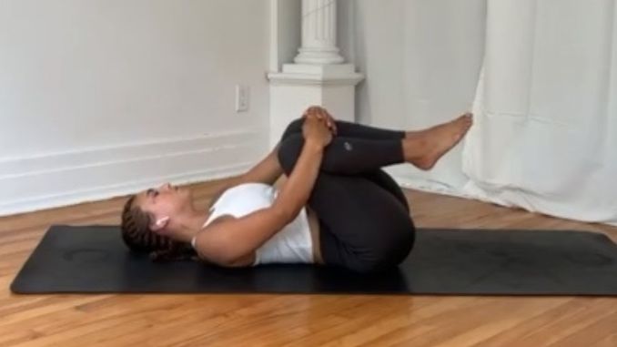 Knees to chest-Hip Openers