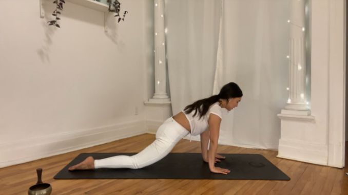 Lizard Pose Yoga for Muscle Recovery
