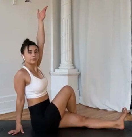 Seated Spinal Twist 1