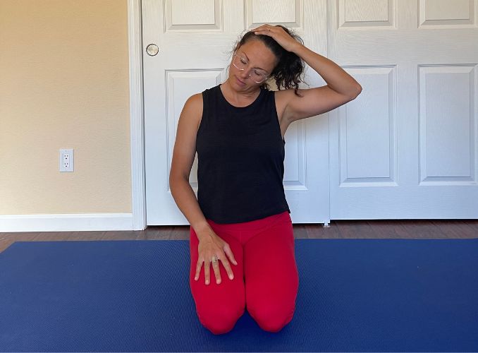 Side Neck Stretch Yoga for Digestion