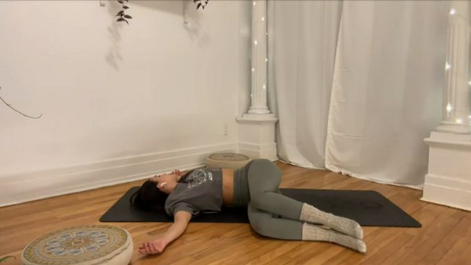 Spinal Twist Restorative Yoga Poses