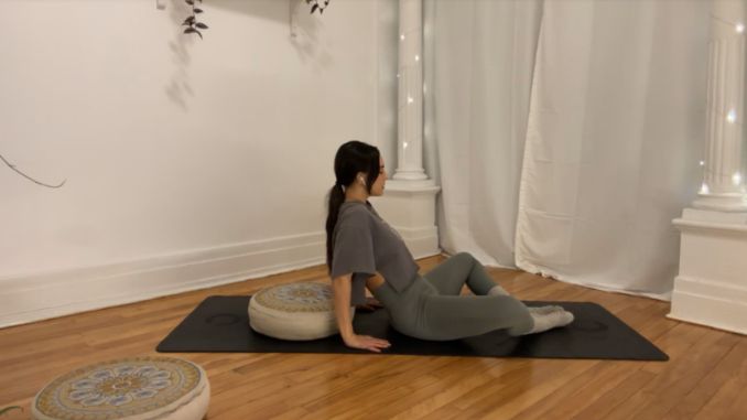 Supported Butterfly Pose- Heart Opener 1 Restorative Yoga Poses