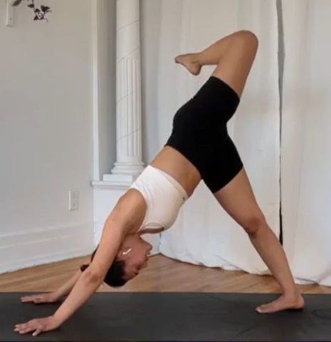 Three-Legged Downward-Facing Dog with Hip Opener 2