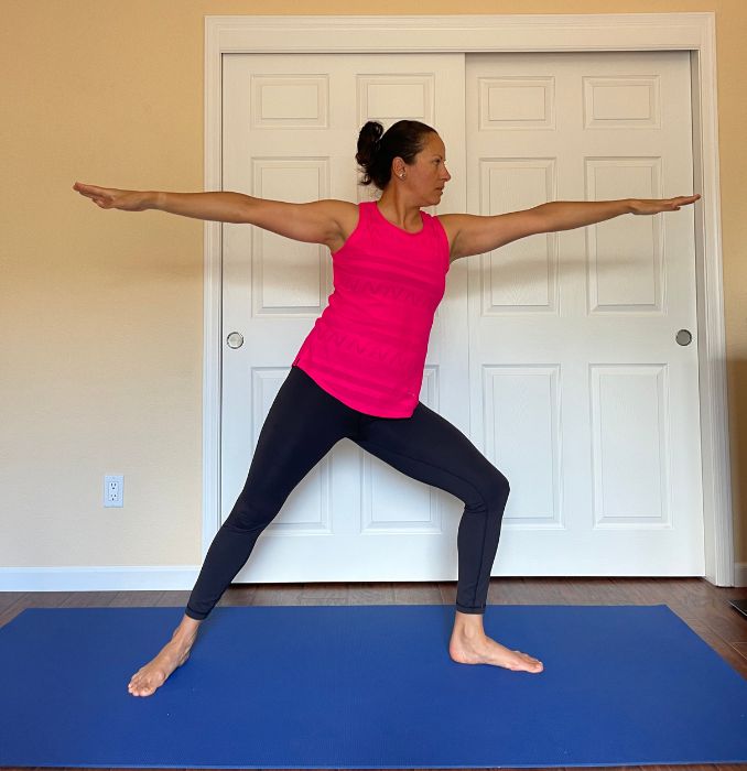 Warrior Flow1 Yoga Hip Flexibility