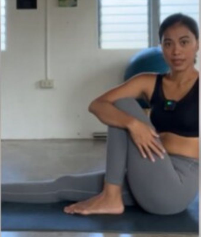 seated spinal twist 1 - Yoga for Lower Back