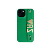 Leather iPhone Case Green