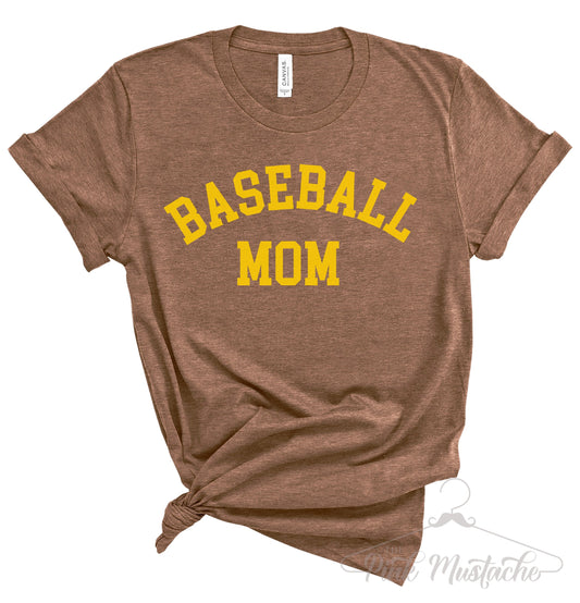 The Pink Mustache Customized Bleached Cubs Baseball Team Tee/ Unisex Sized Shirt/ Baseball Mom Softstyle Tee/Multiple Colors Available Adult XL