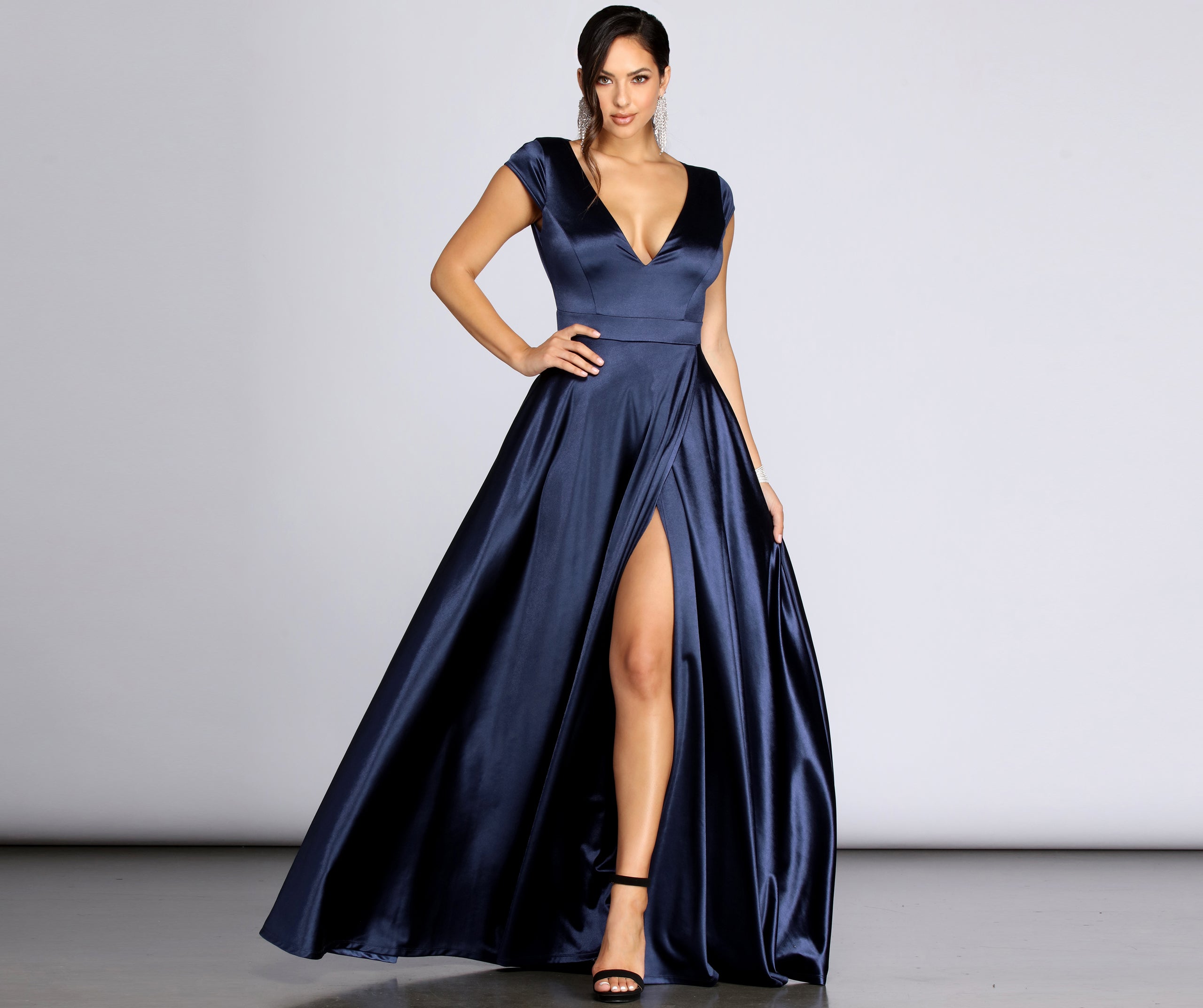 Alena Satin Gown