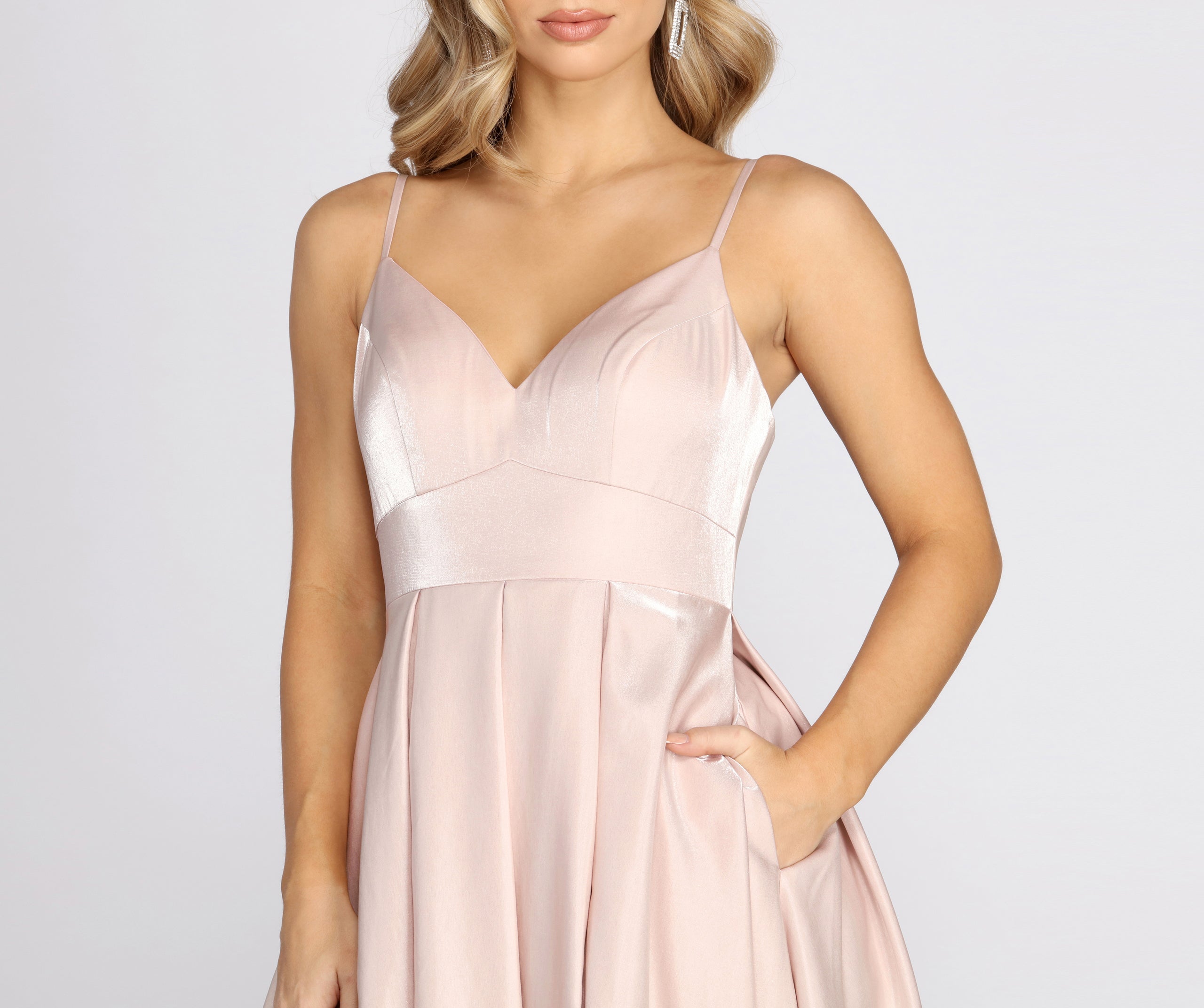 Jolie Formal Lace Up Gown