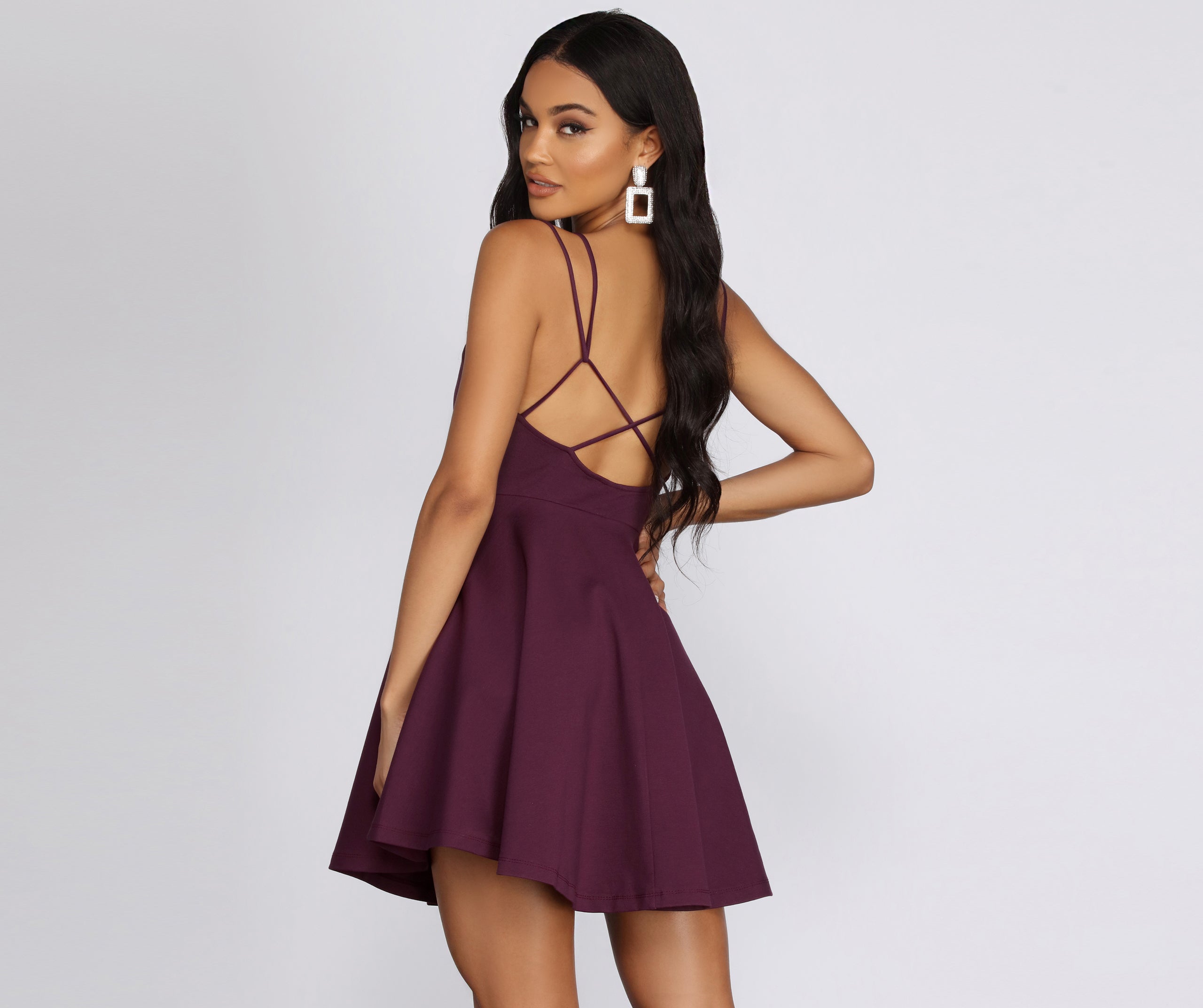 Livin’ With Finesse Skater Dress