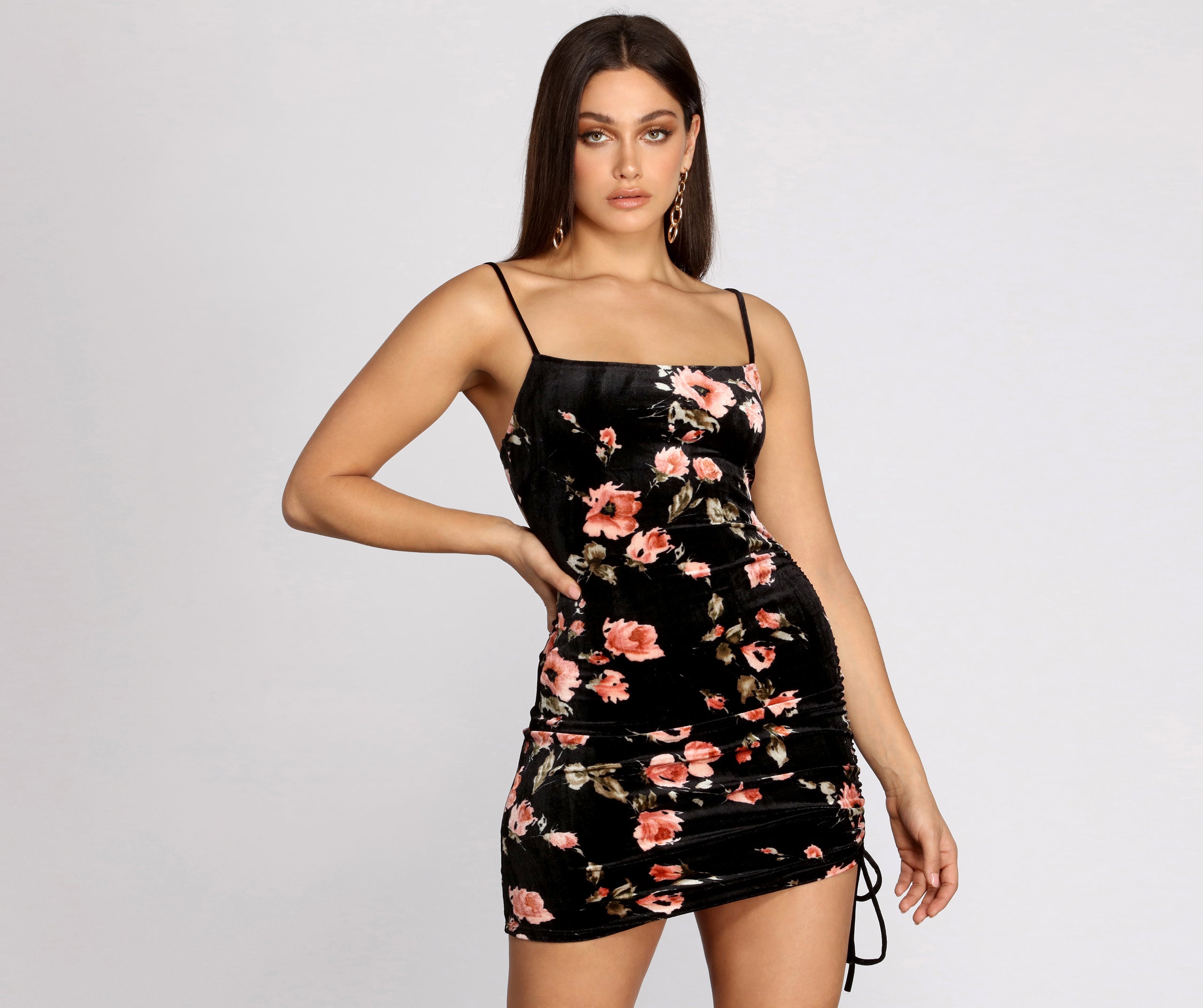 A Fave In Floral Mini Dress