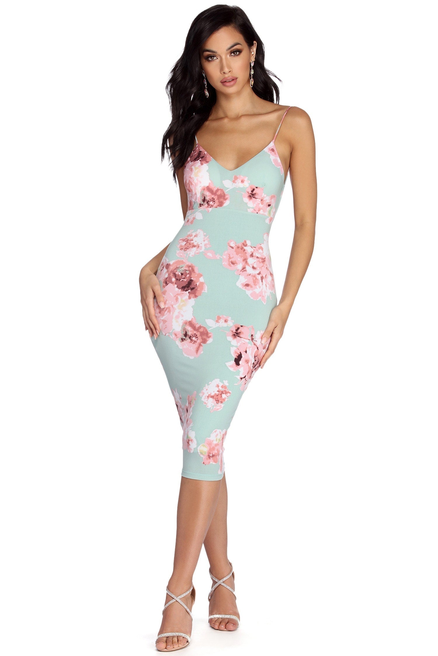 Floral Day Dream Midi Dress