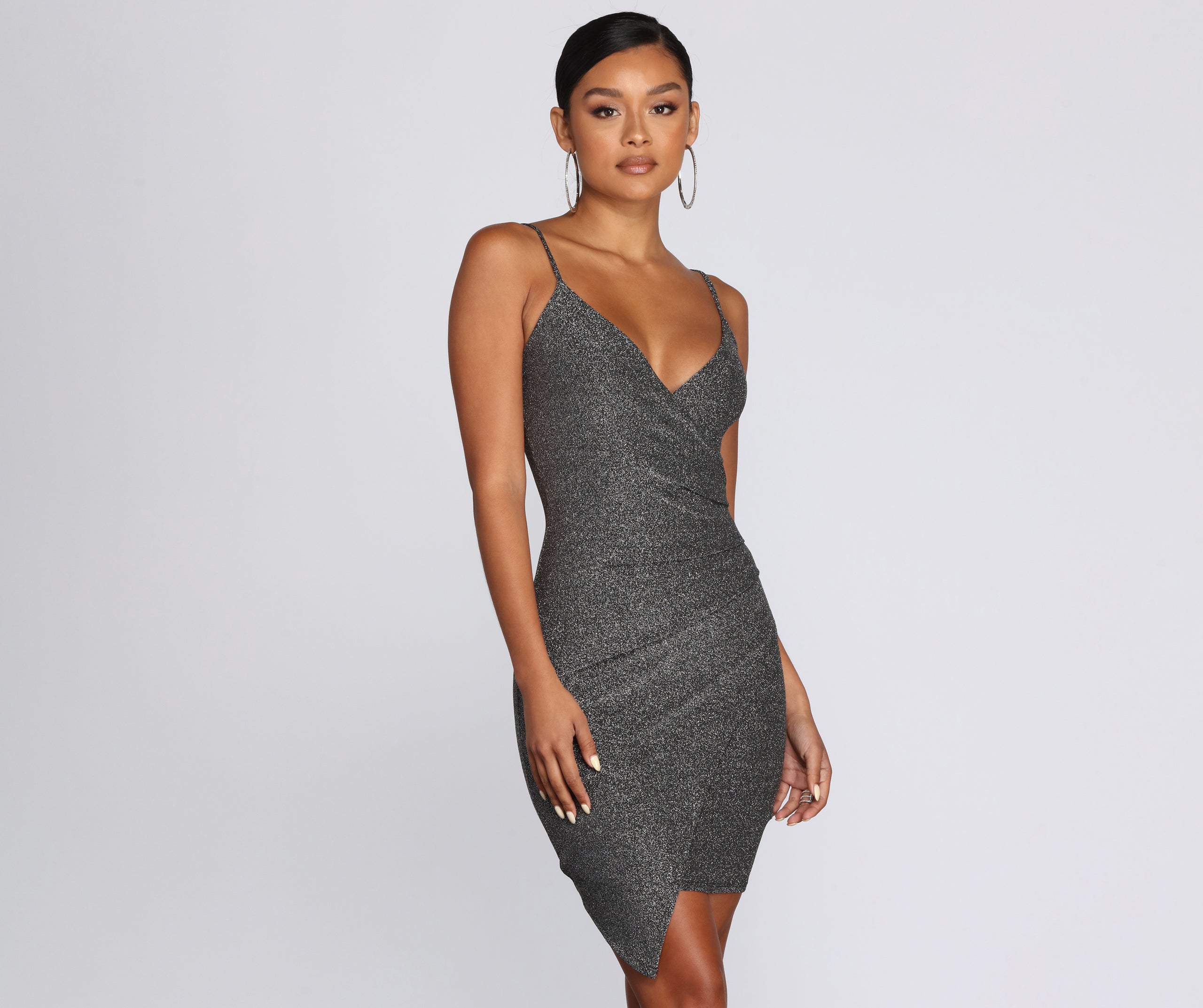 Glitter Gal Mini Dress