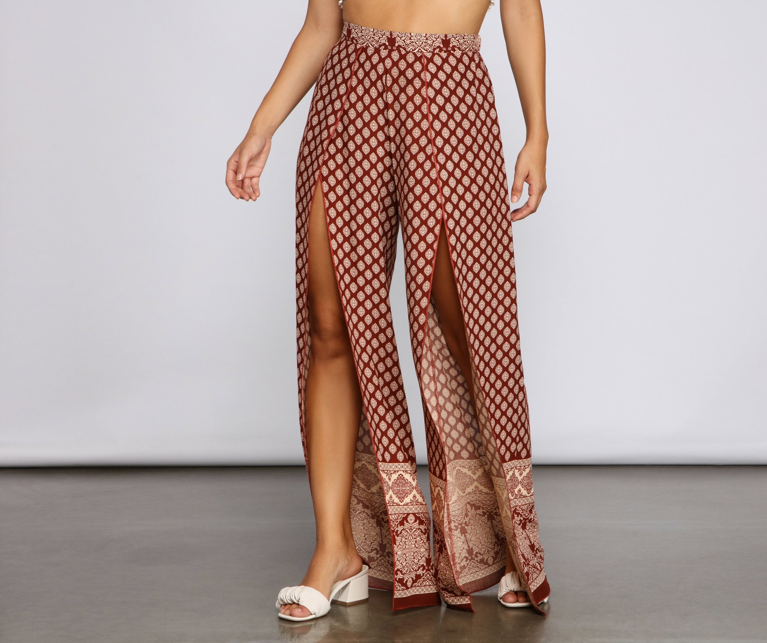 Bohemian Gaze High Waist Pants