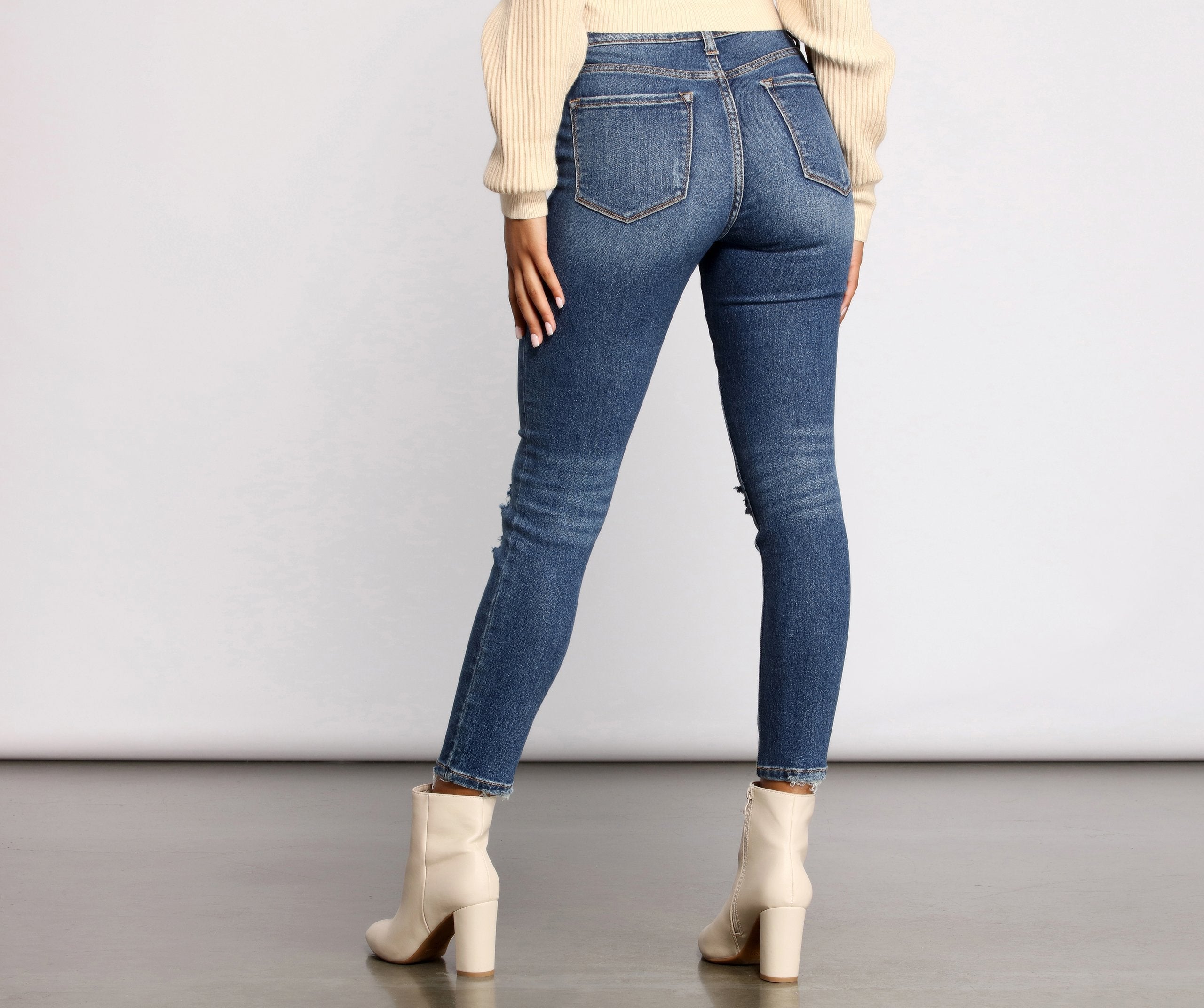 Raise It Up High Rise Skinny Jeans