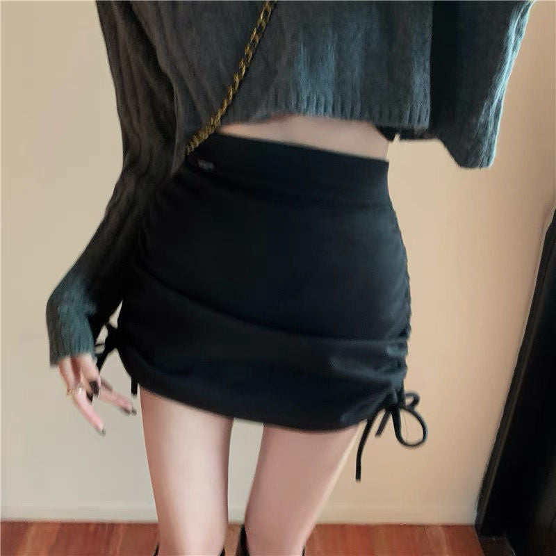 Chic Moment Ruched Mini Skirt