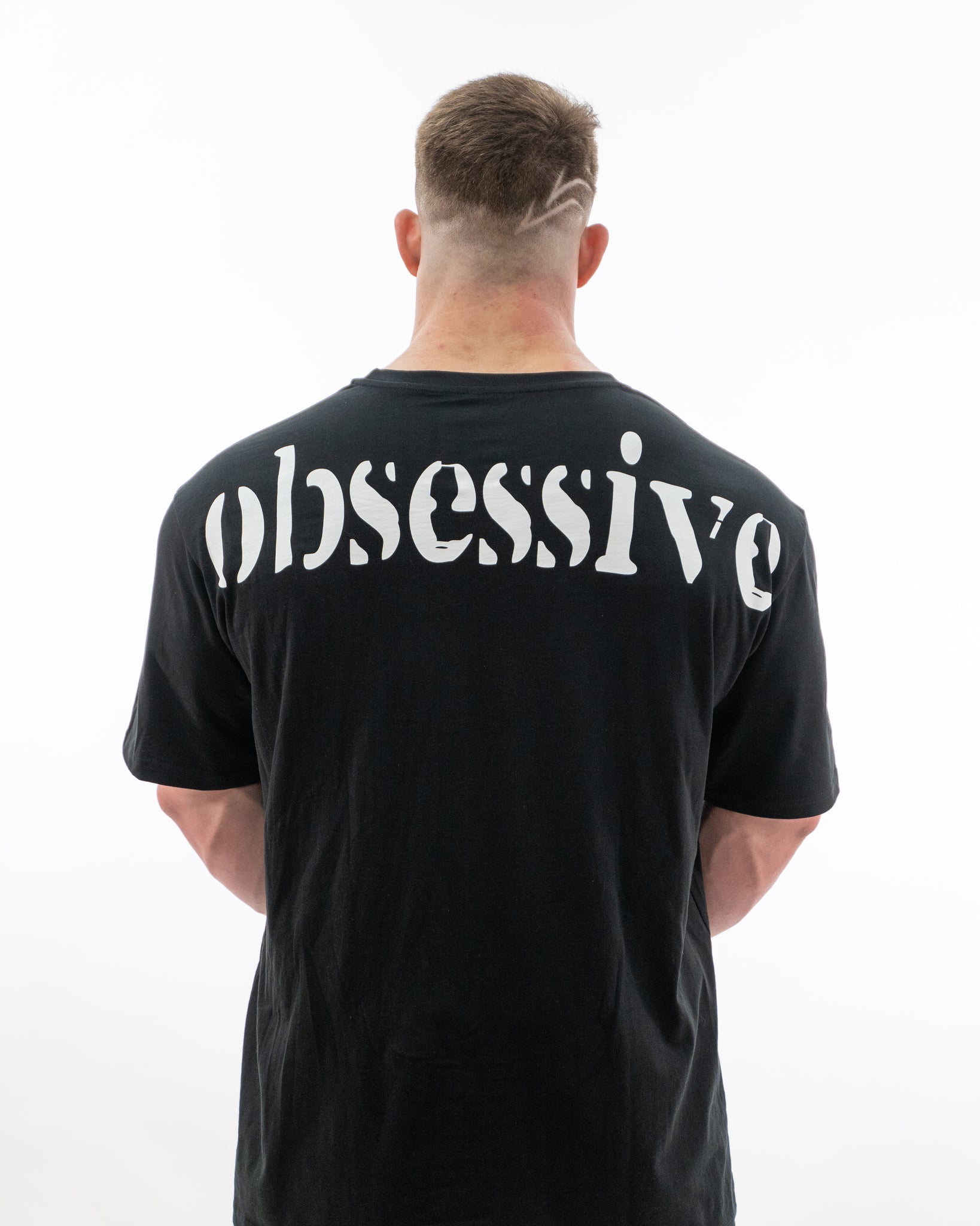 Camiseta Obsessive Oversize - Negra