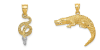 Snake and Reptile Pendants