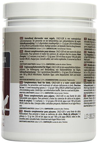 Calci Lux Bird Vitamin 500g By Orlux Orophama Supplement Planet