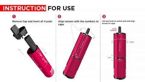 How to Use IVG 2400 disposable vape bars