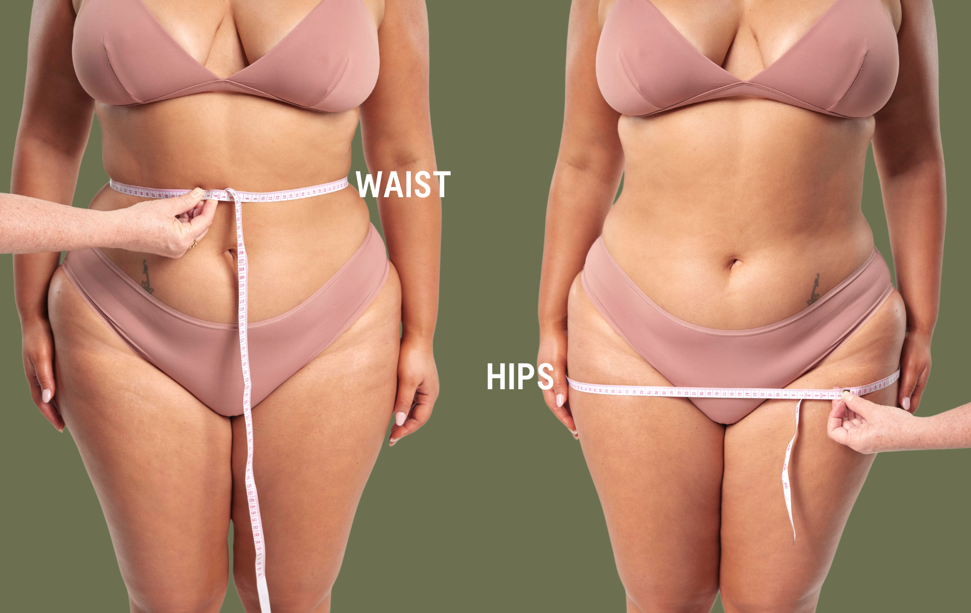 How to measure underwear hips and waist