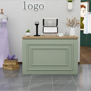 Clothing Store Modern Retail Cash Reception Desk Checkout Counters - Super-E Displays
