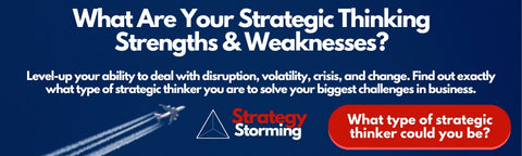 How do you measure the strengths, weaknesses, opportunities & threats SWOT of your strategic thinking?