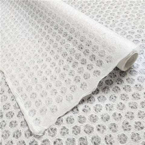 Handmade Lace Kozo Paper Polkadot Pattern