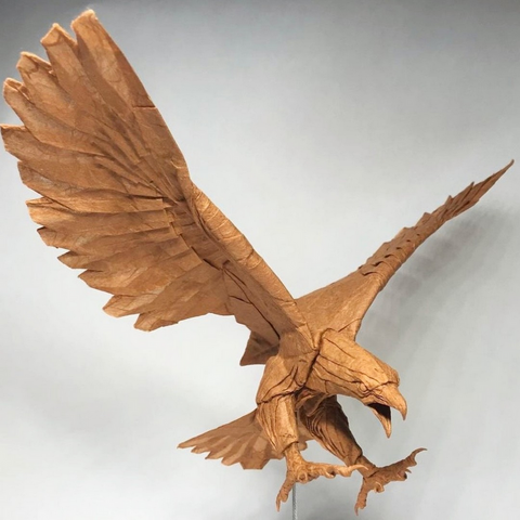 Stunning Eagle Origami
