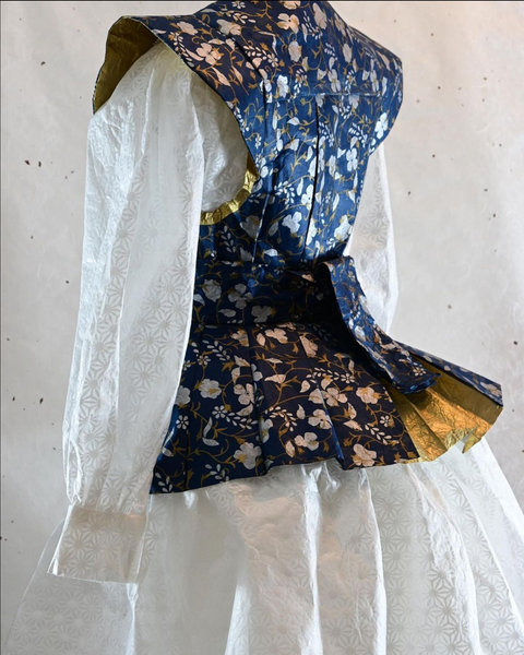 Gleaming Metallic Kozo Paper Dress