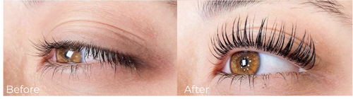 lash lift too lifted example 3