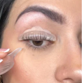 lash lift tutorial step 2