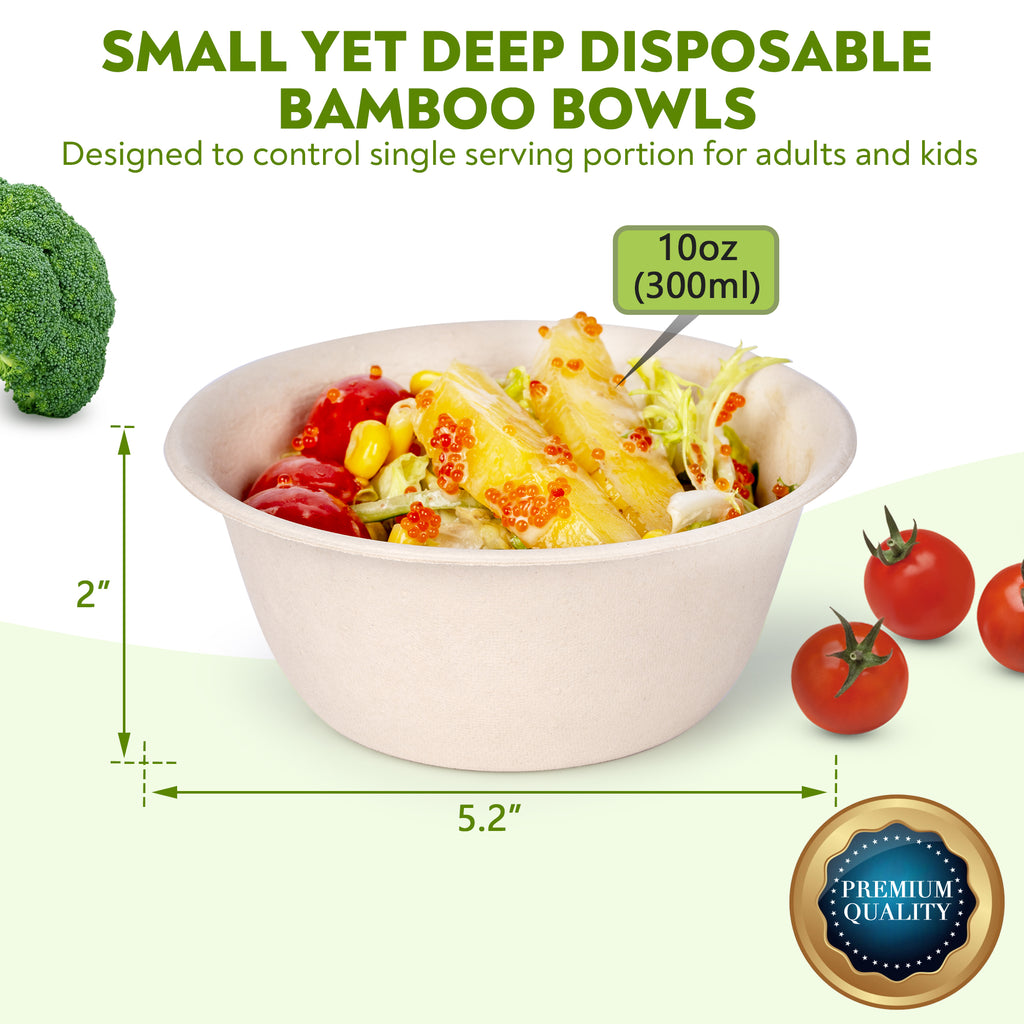 Enviro Safe Home Disposable Meal Prep Containers - Compostable Food Storage  Container with Lid - 50 Pack, 34oz - Microwavable, Oven Safe