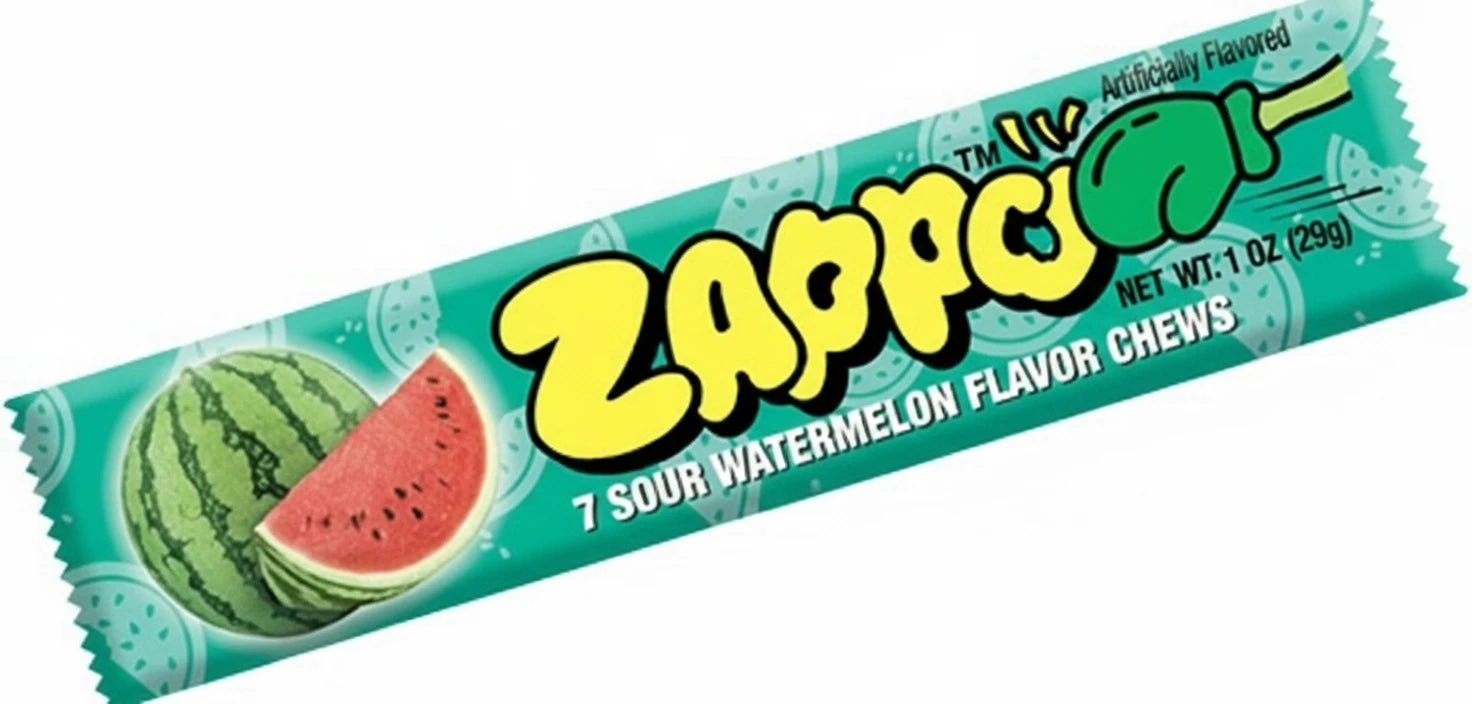 Zappos Sour Watermelon Chews