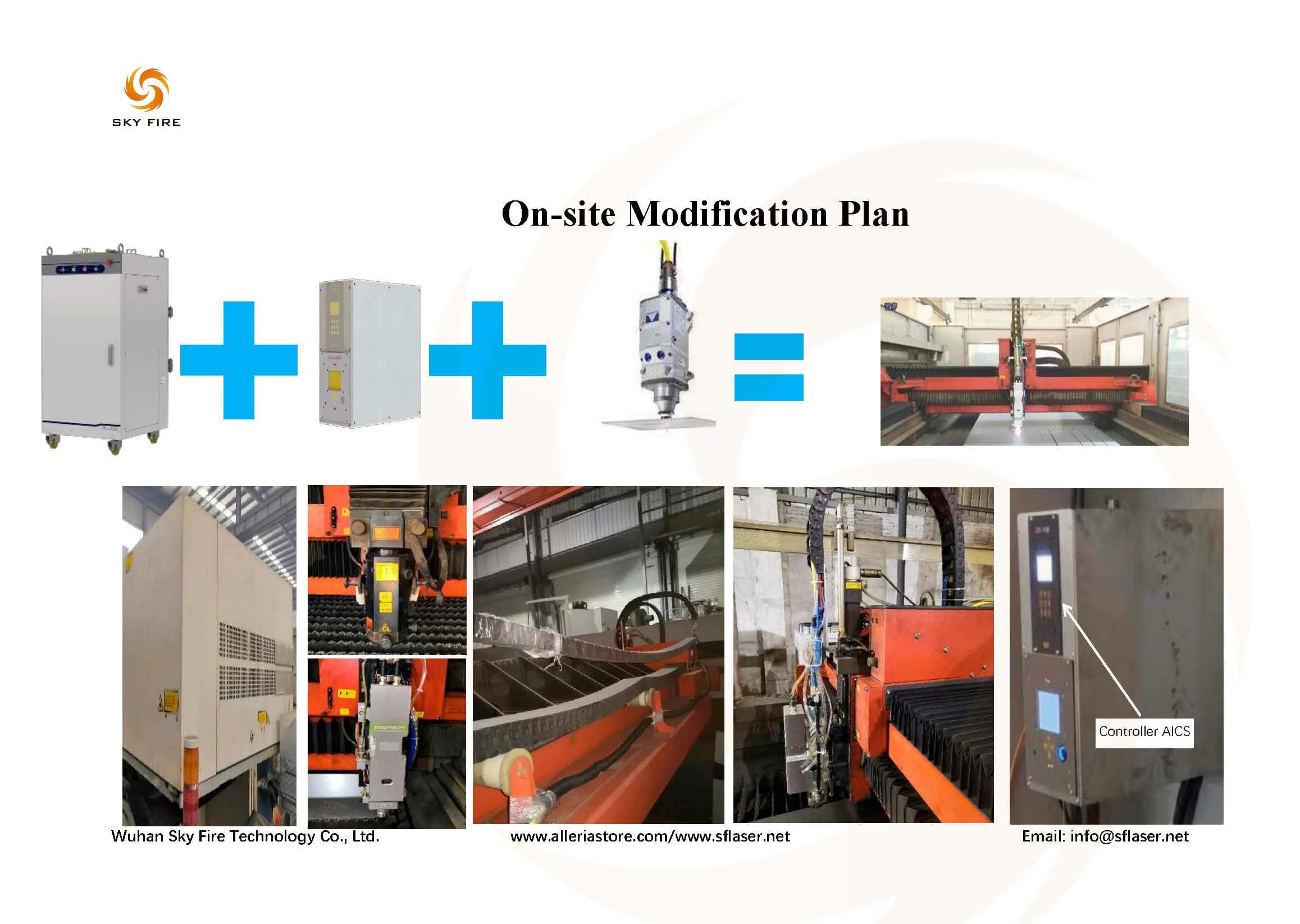 details for co2 laser retrofit