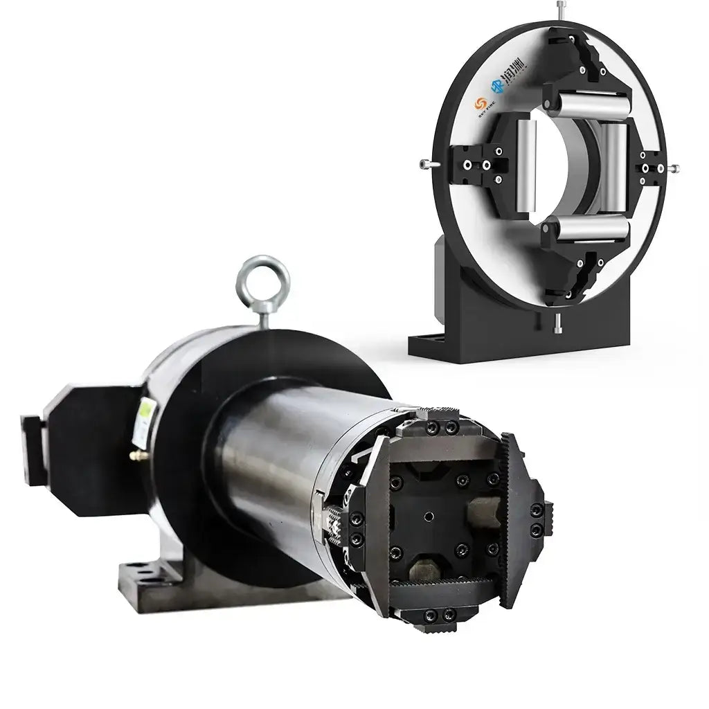 Double Chuck System Jointly Designed by Runyuan & SkyFire (10-120mm in Diameter)