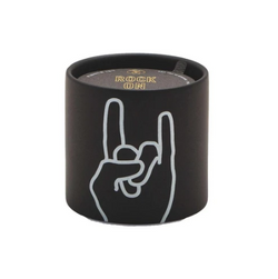 Rock On! Express yourself with this Rock Out Hand Candle impression candle from Paddywax. 