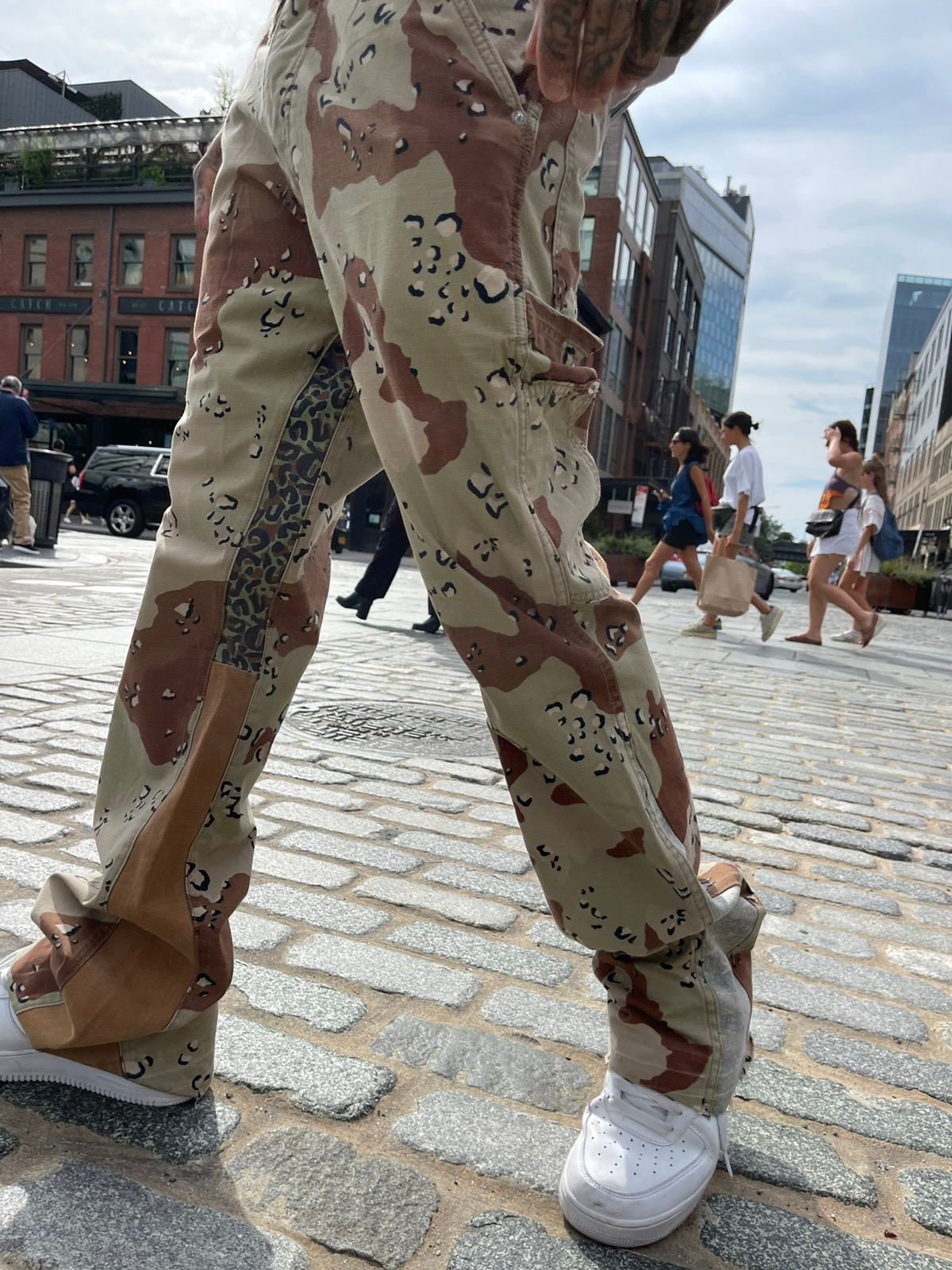 話題の行列 GALLERY DEPT. CAMO FLARE PANTS カモフレアパンツ asakusa