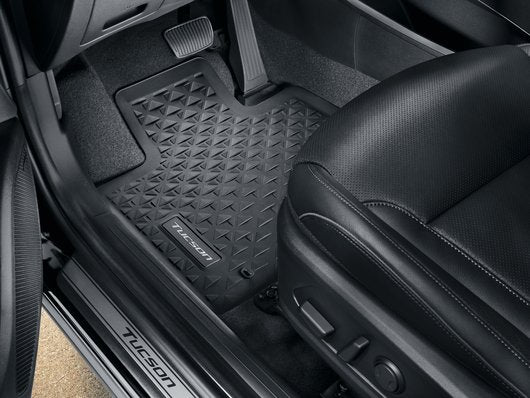 Anti-slip Rubber Dust-proof Gate Slot Mat For Hyundai Kona N Os