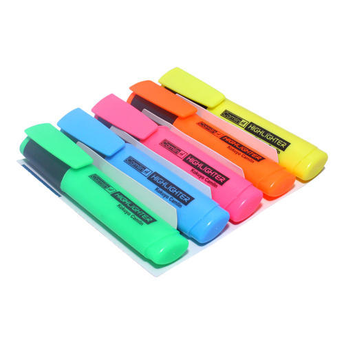 Camel Highlighter Pens ( set of 5 Assorted Colours ) – TheKalamStore
